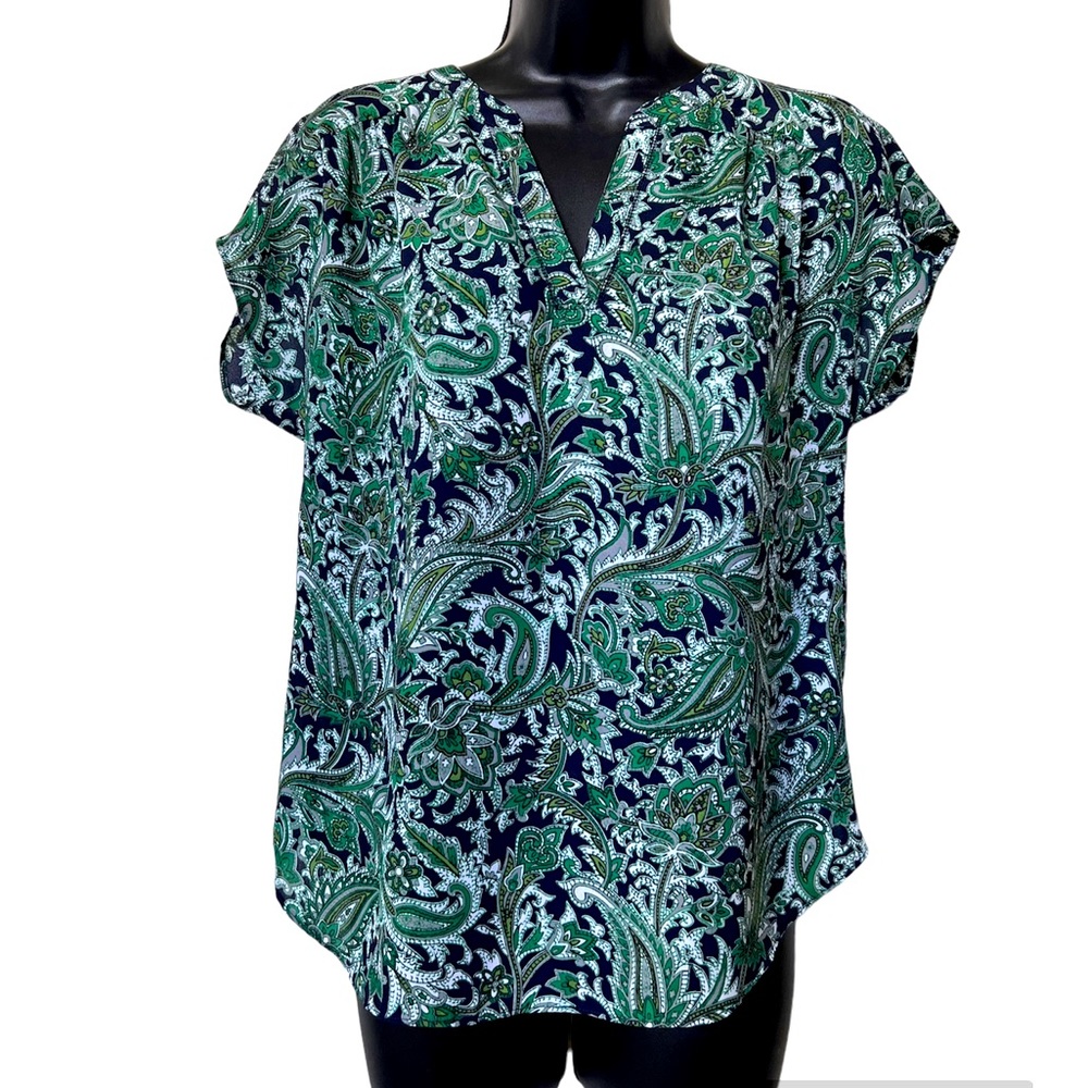 Paisley Banana Republic Factory XS blouse